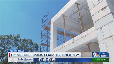 See it: Home made almost entirely of foam being constructed in Texas